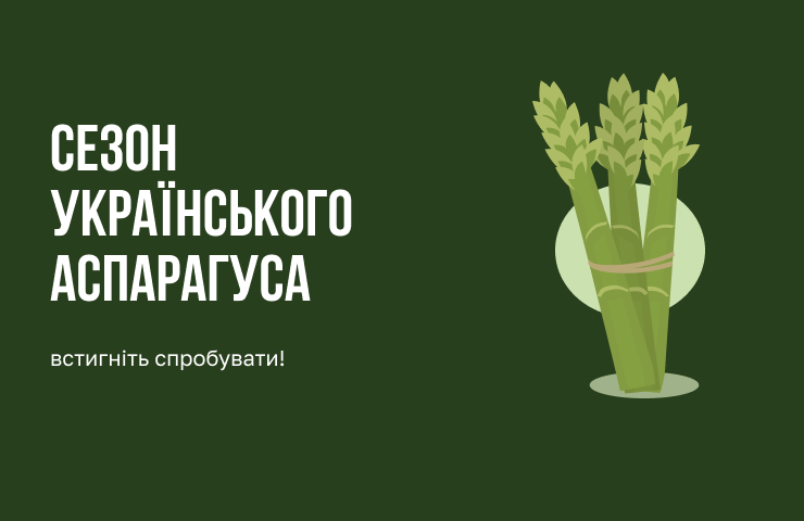 Сезон українського аспарагуса